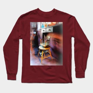 Barbers - Vintage Child's Barber Chair Long Sleeve T-Shirt